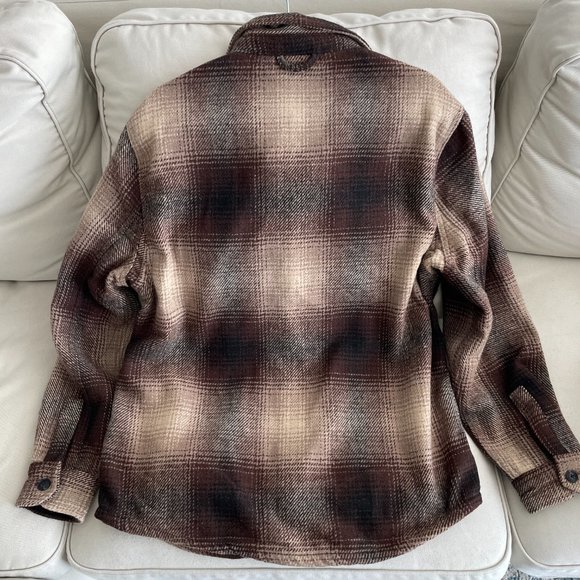 NWT Jachs New York Wool Blend Plaid Jacket Shacket - Picture 8 of 9